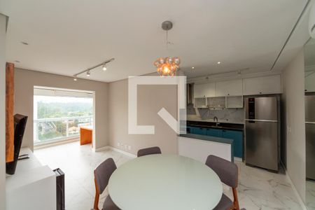 Sala de apartamento para alugar com 2 quartos, 69m² em Empresarial 18 do Forte, Barueri