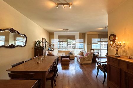 Sala de apartamento à venda com 4 quartos, 170m² em Leblon, Rio de Janeiro