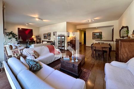 Sala de apartamento à venda com 4 quartos, 170m² em Leblon, Rio de Janeiro