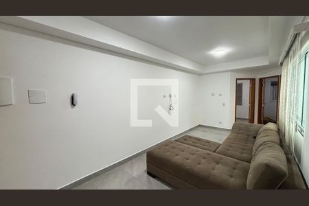 Sala de apartamento para alugar com 2 quartos, 100m² em Vila Valparaíso, Santo André