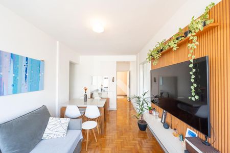 Sala de apartamento para alugar com 1 quarto, 38m² em Mirandópolis, São Paulo