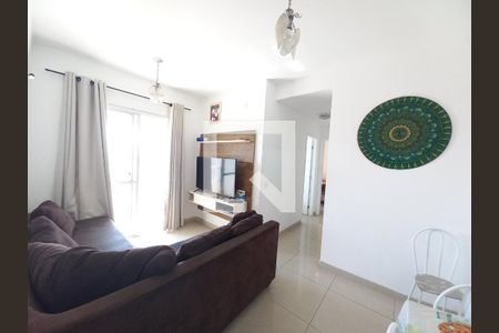 Sala de apartamento para alugar com 2 quartos, 52m² em Centro, São Vicente