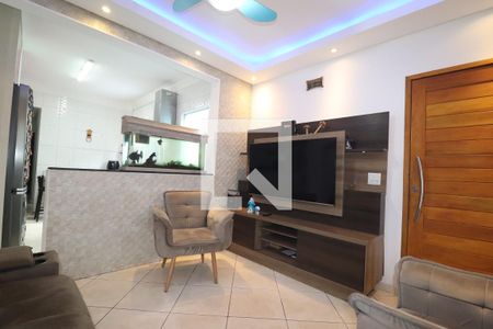 Sala de casa para alugar com 3 quartos, 154m² em Parque Erasmo Assunção, Santo André