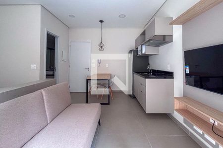 Sala de apartamento para alugar com 1 quarto, 40m² em Vila Madalena, São Paulo