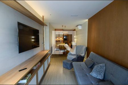 Sala de apartamento para alugar com 3 quartos, 93m² em Tijuca, Rio de Janeiro