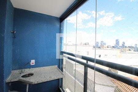 Sala / Cozinha - Varanda de apartamento para alugar com 2 quartos, 47m² em Parada Inglesa, São Paulo