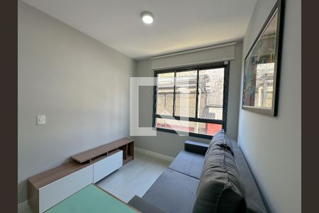 Sala/Cozinha de apartamento para alugar com 2 quartos, 33m² em Barra Funda, São Paulo
