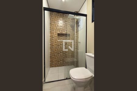 Banheiro de kitnet/studio para alugar com 1 quarto, 18m² em Parque Sao Diogo, São Bernardo do Campo