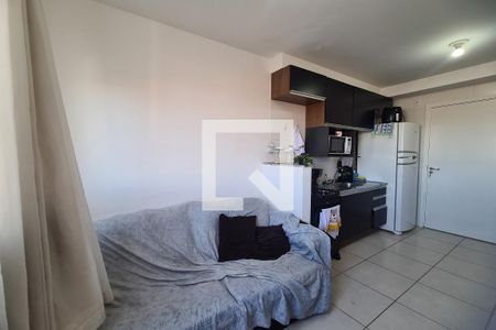 Sala / Cozinha / Area de Serviço de apartamento à venda com 2 quartos, 32m² em Jardim Planalto, São Paulo