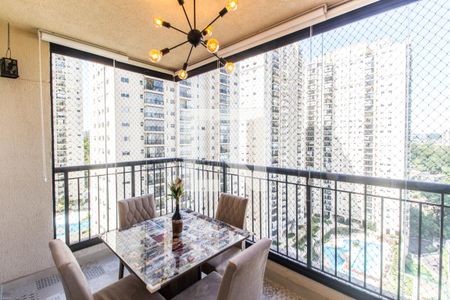 Varanda gourmet de apartamento à venda com 2 quartos, 76m² em Jardim Tupanci, Barueri