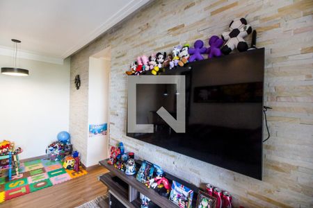 Sala  de apartamento à venda com 2 quartos, 76m² em Jardim Tupanci, Barueri