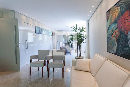 sala  de apartamento à venda com 4 quartos, 180m² em Sion, Belo Horizonte