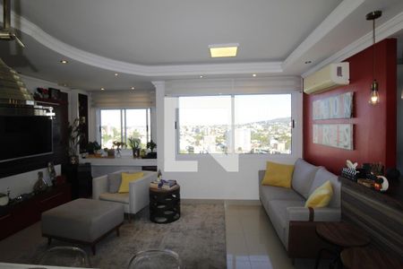 Sala de apartamento à venda com 2 quartos, 65m² em Vila Ipiranga, Porto Alegre