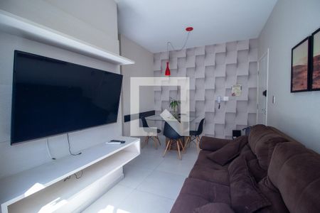 Sala de apartamento para alugar com 2 quartos, 50m² em Jardim Simus, Sorocaba