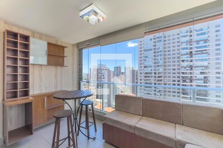 Varanda de kitnet/studio para alugar com 1 quarto, 45m² em Vila Mariana, São Paulo