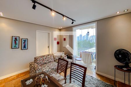 Sala de apartamento à venda com 1 quarto, 71m² em Vila Clementino, São Paulo