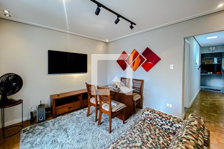Sala de apartamento à venda com 1 quarto, 71m² em Vila Clementino, São Paulo
