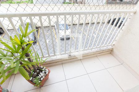 Varanda da Sala  de apartamento para alugar com 2 quartos, 45m² em Vila Cosmopolita, São Paulo