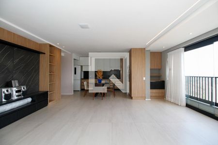 Sala de Estar, Jantar e Cozinha de apartamento para alugar com 3 quartos, 136m² em Sumarezinho, São Paulo