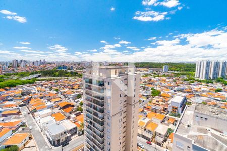 Vista da Sacada da Sala e Quarto de apartamento à venda com 1 quarto, 44m² em Vila Guarani (zona Sul), São Paulo