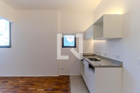 Sala/Cozinha de apartamento para alugar com 1 quarto, 40m² em República, São Paulo