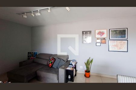 Sala de apartamento à venda com 3 quartos, 89m² em Sagrada Família, Belo Horizonte