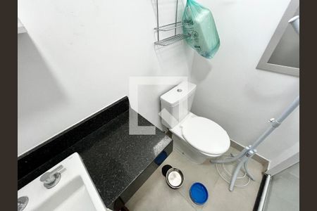 Banheiro da Suíte de apartamento à venda com 1 quarto, 120m² em Santana, São Paulo