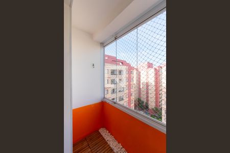 Varanda da Sala de apartamento para alugar com 2 quartos, 64m² em Jardim Colina, São Paulo