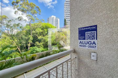 Plaquinha - Varanda de apartamento para alugar com 2 quartos, 60m² em Jardim das Vertentes, São Paulo