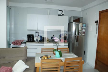 Sala/Cozinha de apartamento para alugar com 3 quartos, 61m² em Jardim Marilu, Cotia
