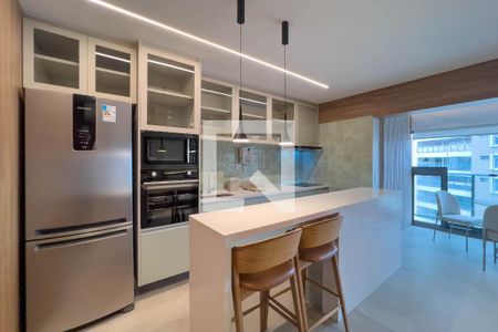 Cozinha de kitnet/studio para alugar com 1 quarto, 42m² em Vila Mariana, São Paulo