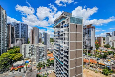 Vista da Varanda Gourmet de apartamento para alugar com 2 quartos, 100m² em Jardim das Acacias, São Paulo