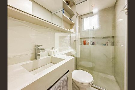 Banheiro da Suíte de apartamento para alugar com 2 quartos, 69m² em Vila Água Funda, São Paulo