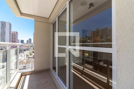 Varanda da Sala de apartamento para alugar com 1 quarto, 42m² em Santana, São Paulo