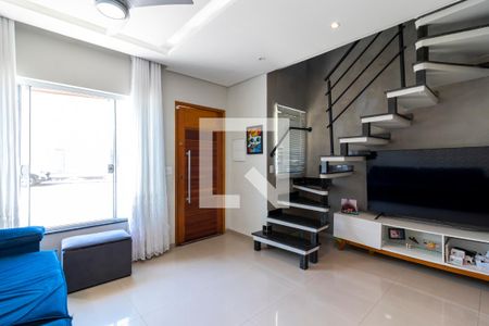 Sala de Estar de casa de condomínio à venda com 3 quartos, 80m² em Sítio do Mandaqui, São Paulo