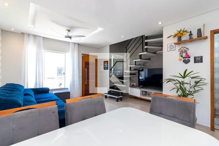 Sala de Jantar de casa de condomínio à venda com 3 quartos, 80m² em Sítio do Mandaqui, São Paulo