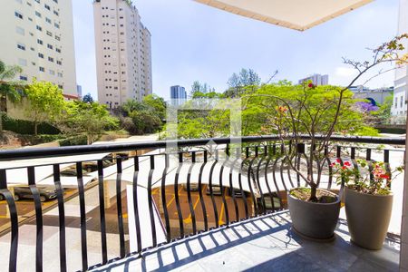 Varanda de apartamento para alugar com 2 quartos, 102m² em Santo Amaro, São Paulo