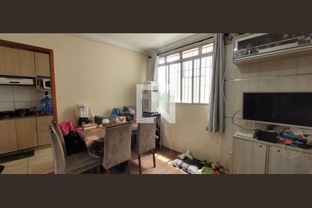 sala de apartamento à venda com 2 quartos, 54m² em Senhora das Graças, Betim