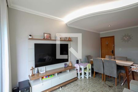 Sala de apartamento para alugar com 3 quartos, 123m² em Castelo, Belo Horizonte