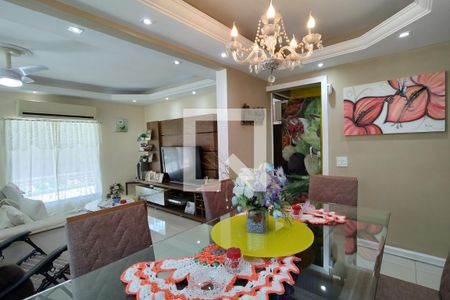 Sala de Jantar de casa de condomínio para alugar com 3 quartos, 366m² em Taquara, Rio de Janeiro