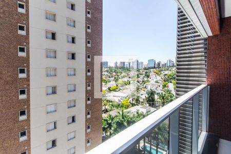Vista da Varanda de apartamento para alugar com 2 quartos, 72m² em Empresarial 18 do Forte, Barueri