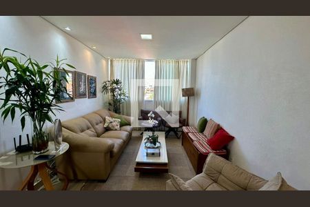 Sala  de apartamento à venda com 3 quartos, 190m² em Castelo, Belo Horizonte