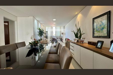 Sala  de apartamento à venda com 3 quartos, 190m² em Castelo, Belo Horizonte