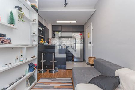 Sala de apartamento para alugar com 1 quarto, 39m² em Vila Dom Pedro I, São Paulo