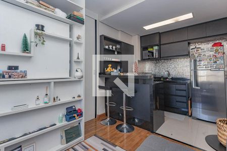 Cozinha de apartamento para alugar com 1 quarto, 39m² em Vila Dom Pedro I, São Paulo