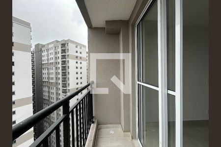Varanda da Sala de apartamento para alugar com 2 quartos, 39m² em Vila Barreto, São Paulo