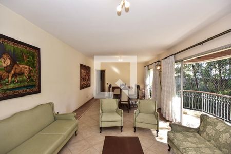 Sala de apartamento para alugar com 3 quartos, 142m² em Vila Andrade, São Paulo