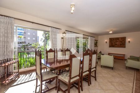 Sala de apartamento para alugar com 3 quartos, 142m² em Vila Andrade, São Paulo