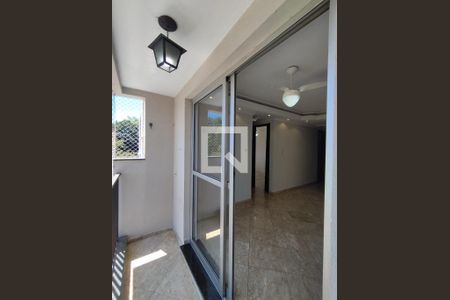 Varanda da Sala de apartamento para alugar com 2 quartos, 54m² em Jardim Patente, São Paulo