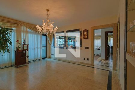 Sala de Jantar de apartamento à venda com 4 quartos, 330m² em Serra, Belo Horizonte